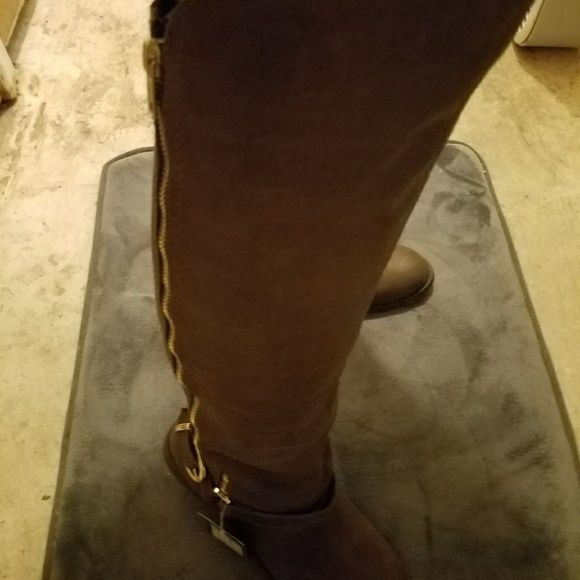 Mossimo Shoes - Mossimo dark brown over the knee boots.